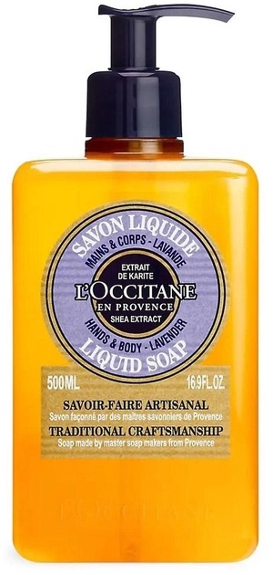 L`Occitane en Provence Tekuté mýdlo na ruce a tělo Lavender (Liquid Soap) 500 ml