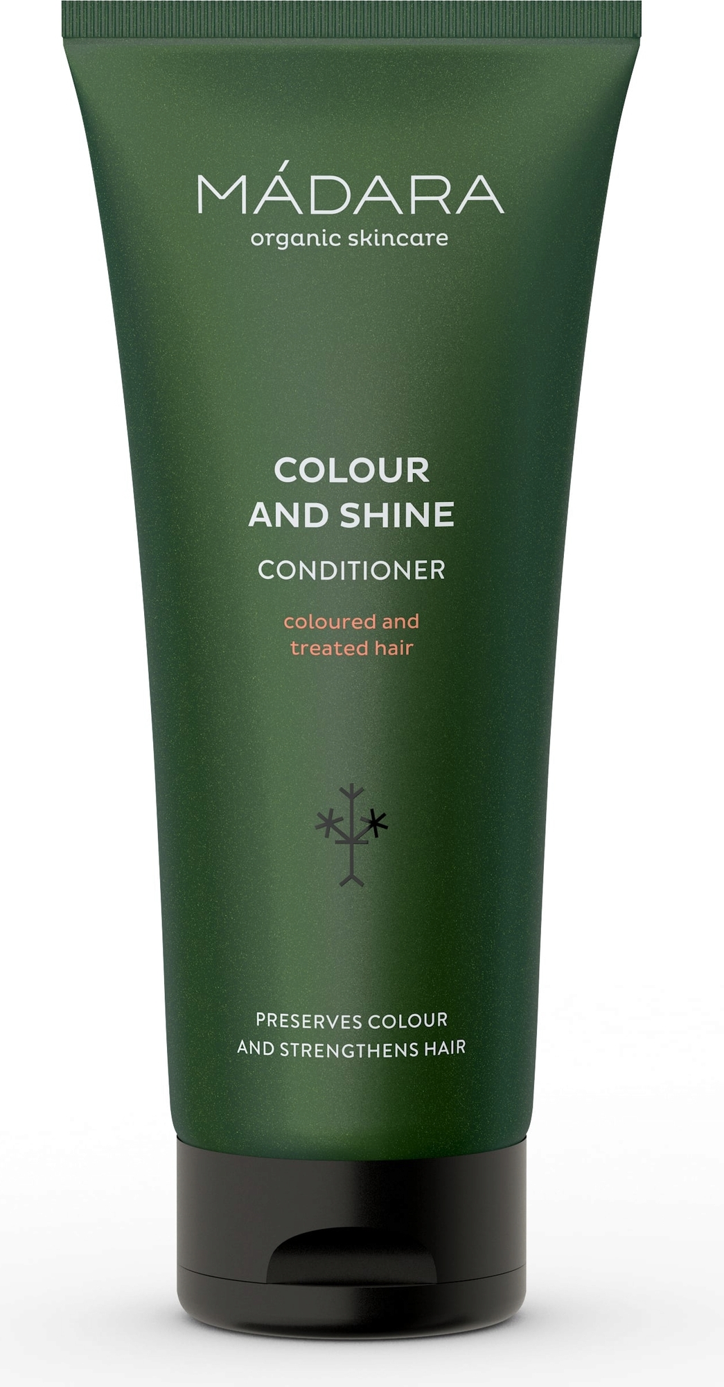 Mádara Colour and Shine rozjasňujúci a posilňujúci kondicionér pre farbené vlasy 200 ml