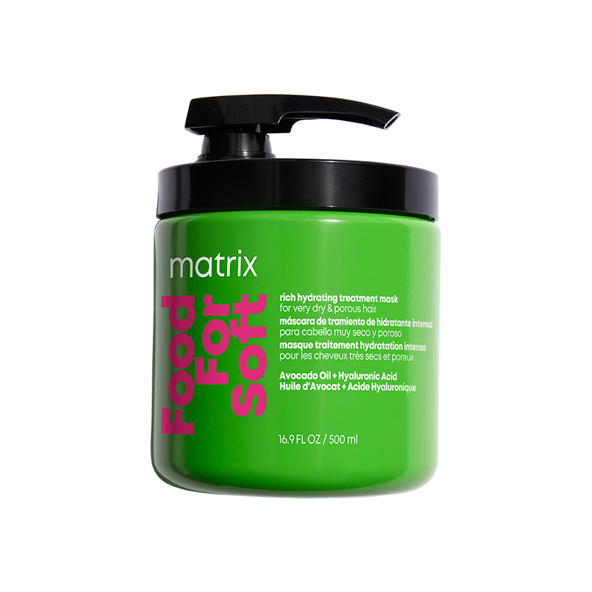 Matrix Hydra tačná maska Food For Soft (Rich Hydra ting Treatment Mask) 500 ml