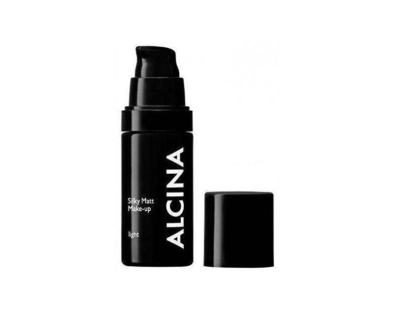 Alcina Matující vzdušný make-up (Silky Matt Make-up) 30 ml Light