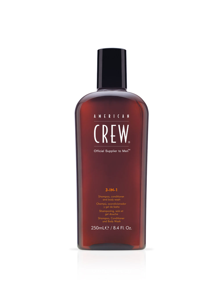 American Crew Multifunkční přípravek na vlasy a tělo (3-in-1 Shampoo, Conditioner And Body Wash) 450 ml