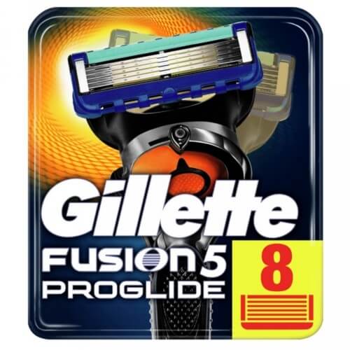 Gillette Náhradní hlavice Fusion ProGlide Manual 8 ks