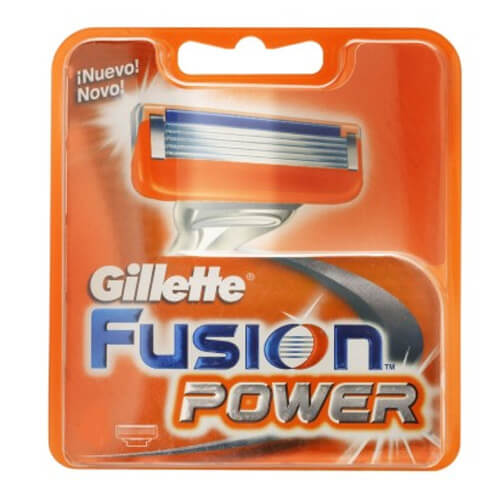 Gillette Náhradné hlavice Gillette Fusion Power 4 ks