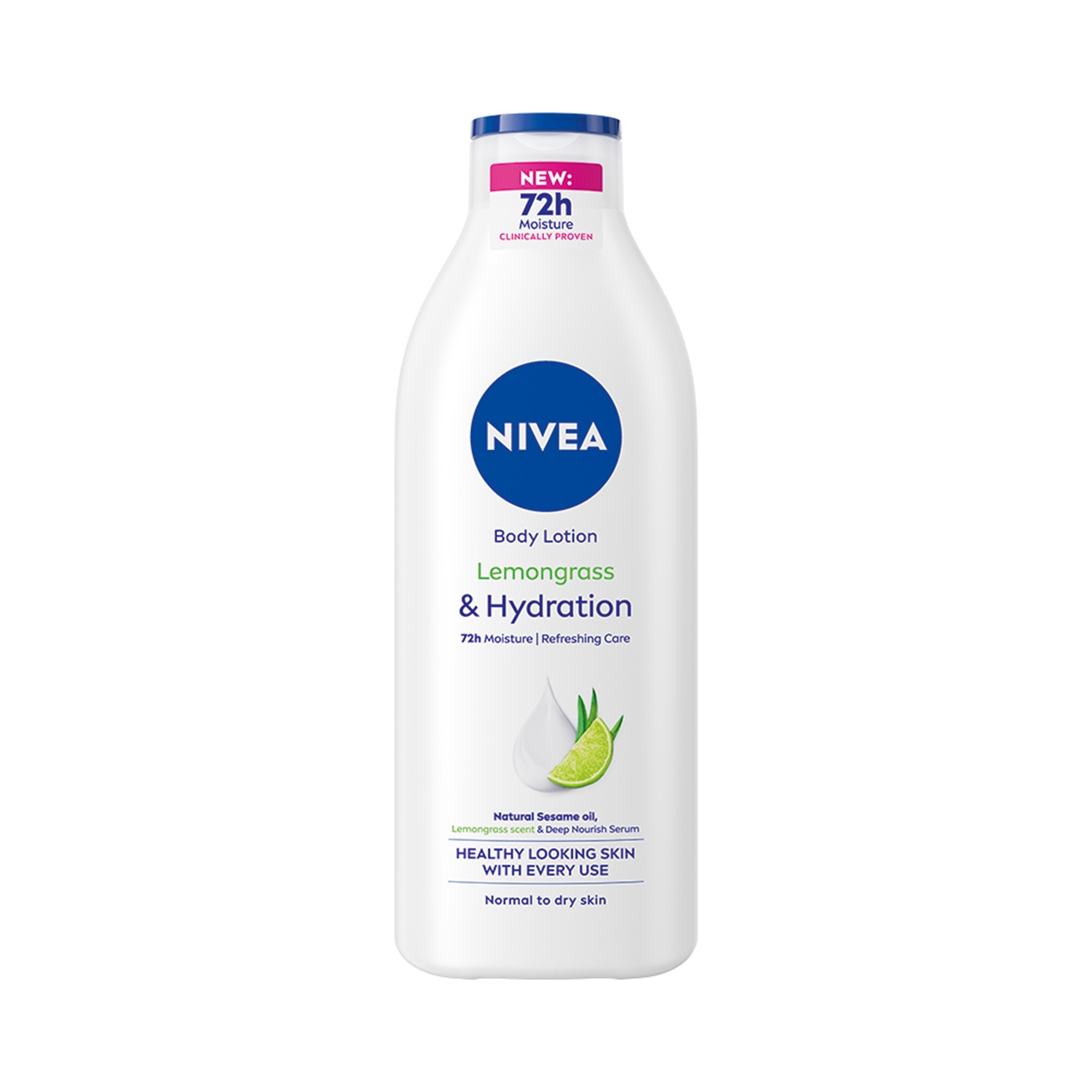Nivea Tělové mléko Lemongrass & Hydration (Body Lotion) 400 ml