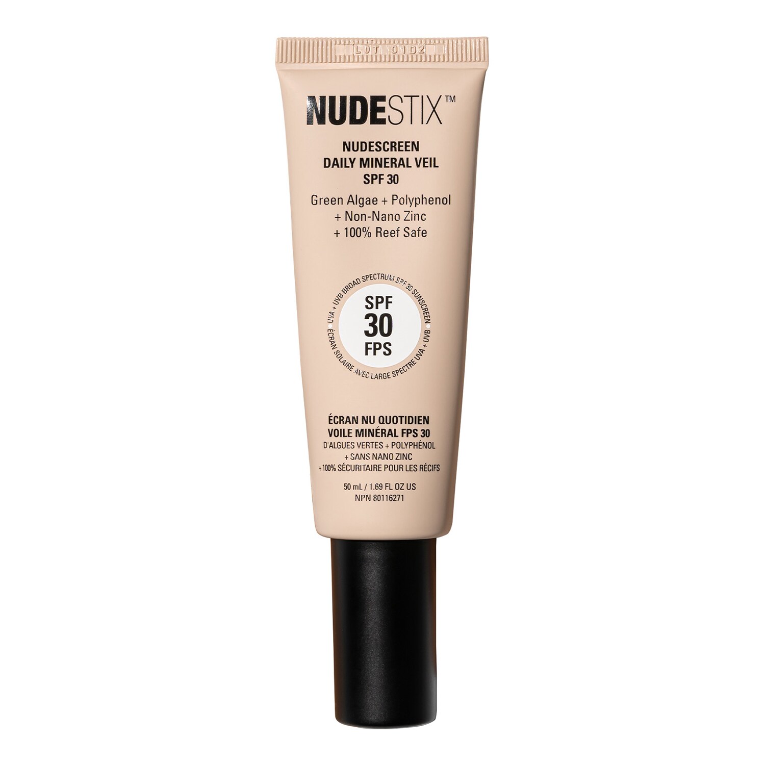 Nudestix Ochranný tónovací pleťový krém SPF 30 Nudescreen (Daily Mineral Veil) 50 ml Cool