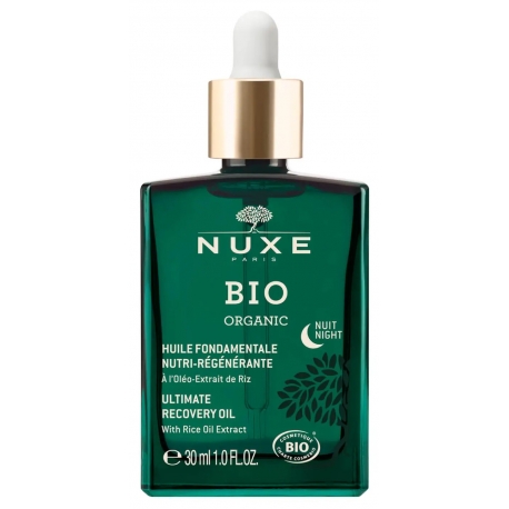 Nuxe Bio Organic Night Oil obnovujúci olej pre regeneráciu a obnovu pleti 30 ml