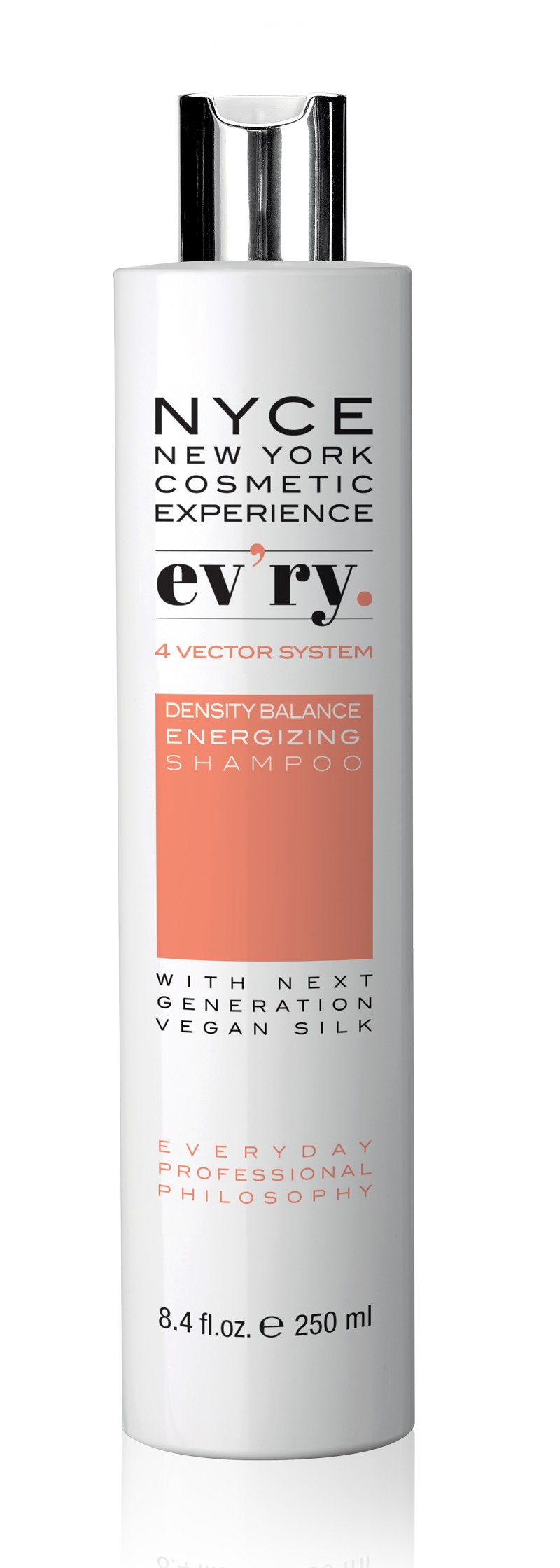 NYCE Veganský šampon pro citlivou pokožku a proti vypadávání vlasů Evry (Density Balance Energizing Shampoo) 50 ml