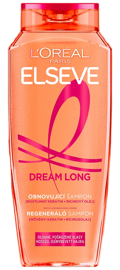 L'Oréal Paris Obnovující šampon pro poškozené dlouhé vlasy Elseve Dream Long (Shampoo) 700 ml