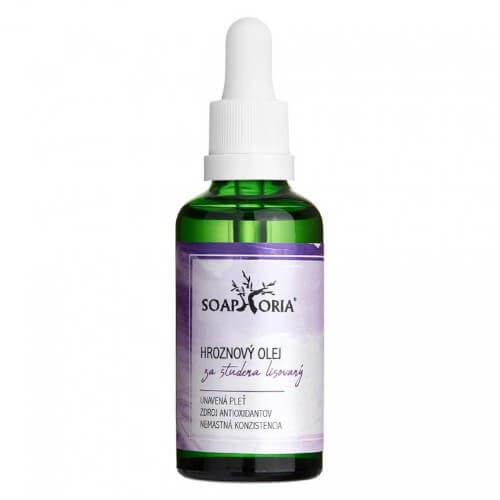 Soaphoria Organický kosmetický olej Hroznový (Grape Seed Oil) 50 ml