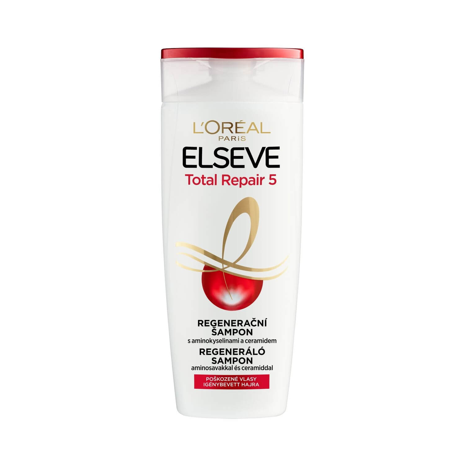 L´Oréal Paris Ošetřující šampon pro poškozené vlasy Elseve (Total Repair 5 ) 250 ml