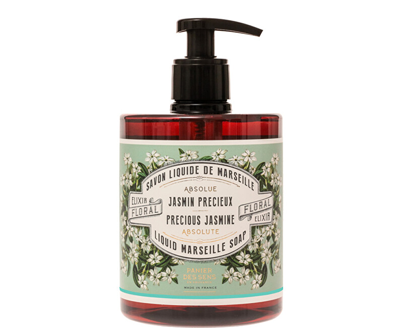 Panier des Sens Tekuté mýdlo Precious Jasmine (Liquid Marseille Soap) 750 ml