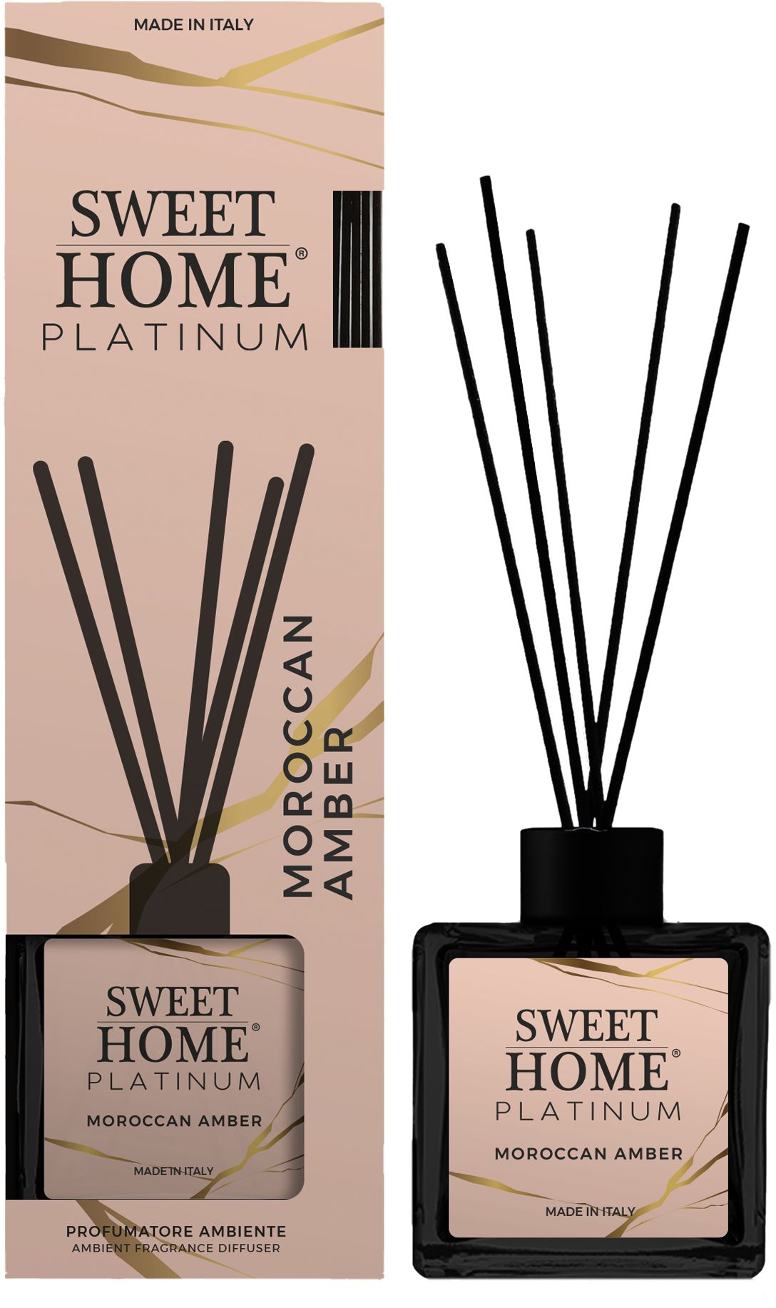 Sweet Home Collection Aróma difuzér Marocký jantár 100 ml
