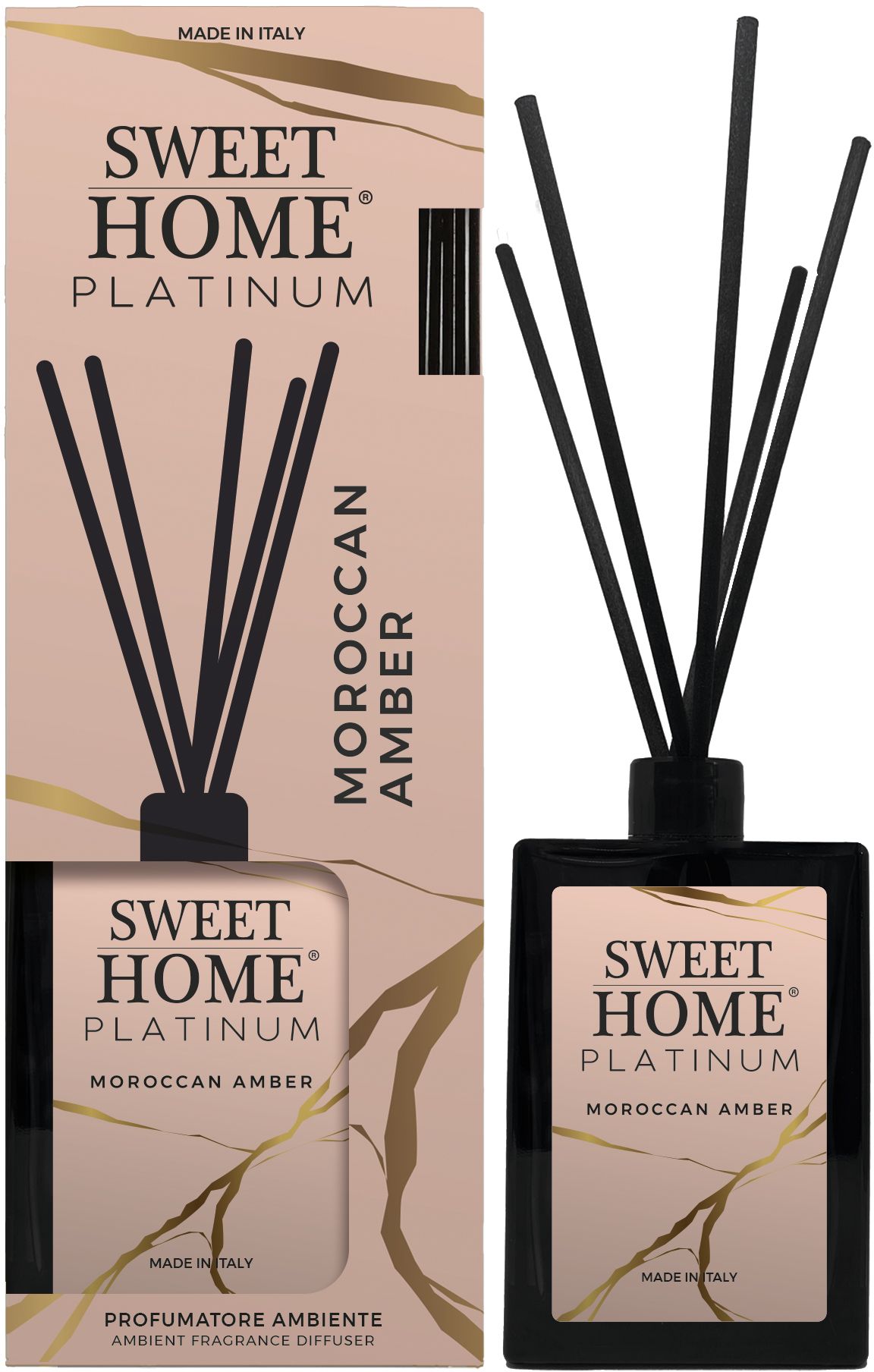 Sweet Home Collection Aróma difuzér Marocký jantár 500 ml