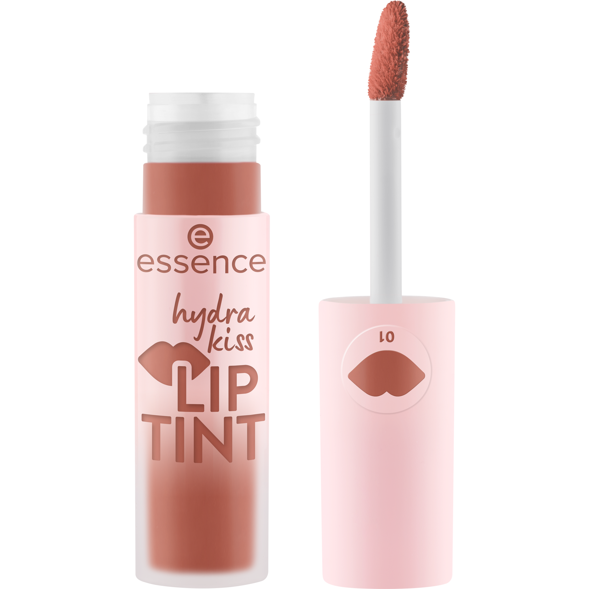 essence Farba na pery Hydra Kiss (Lip Tint) 4 ml 01 Blushing Nude