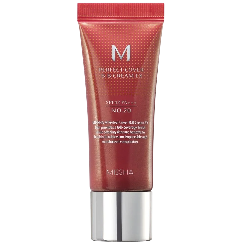 Missha BB krém SPF 42 Perfect Cover (BB Cream Ex) 20 ml 20 Cool Beige