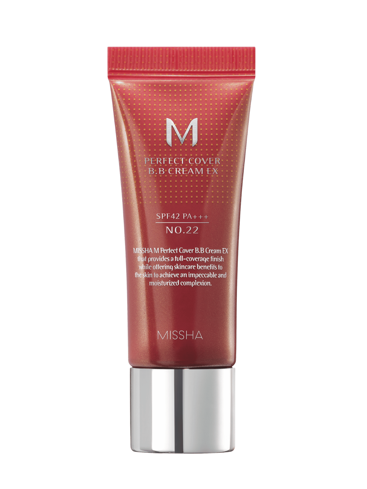 Missha BB krém SPF 42 Perfect Cover (BB Cream Ex) 20 ml 22 Cool Sand