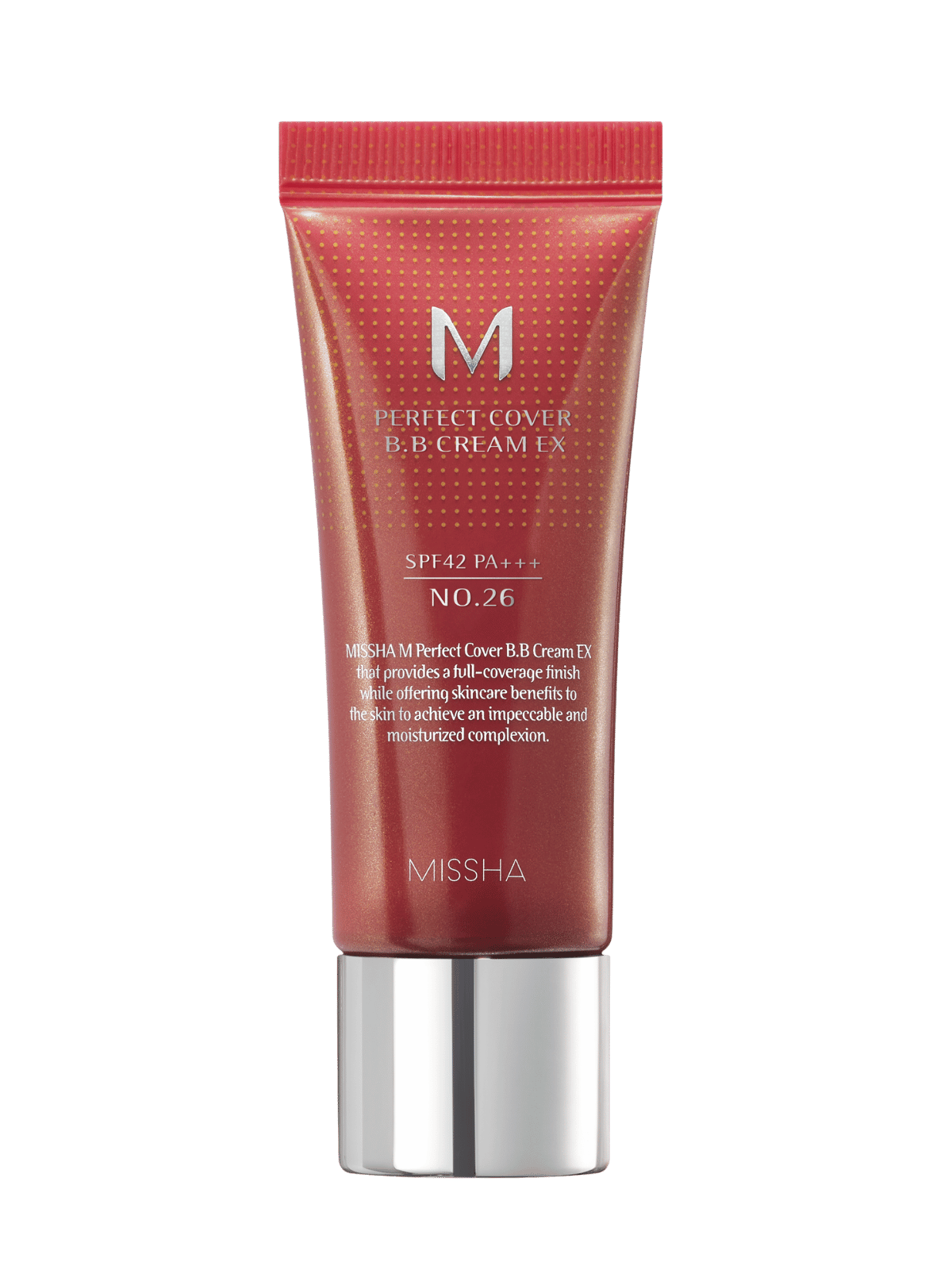 Missha BB krém SPF 42 Perfect Cover (BB Cream Ex) 20 ml 26 Natural Caramel