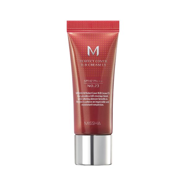 Missha BB krém SPF 42 Perfect Cover (BB Cream Ex) 20 ml 23 Natural Beige