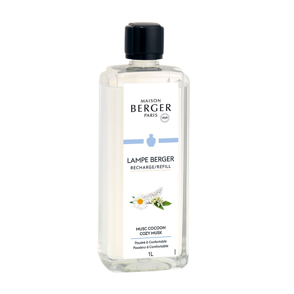 Maison Berger Paris Náplň do katalytické lampy Cozy Musk (Lampe Recharge/Refill) 1000 ml