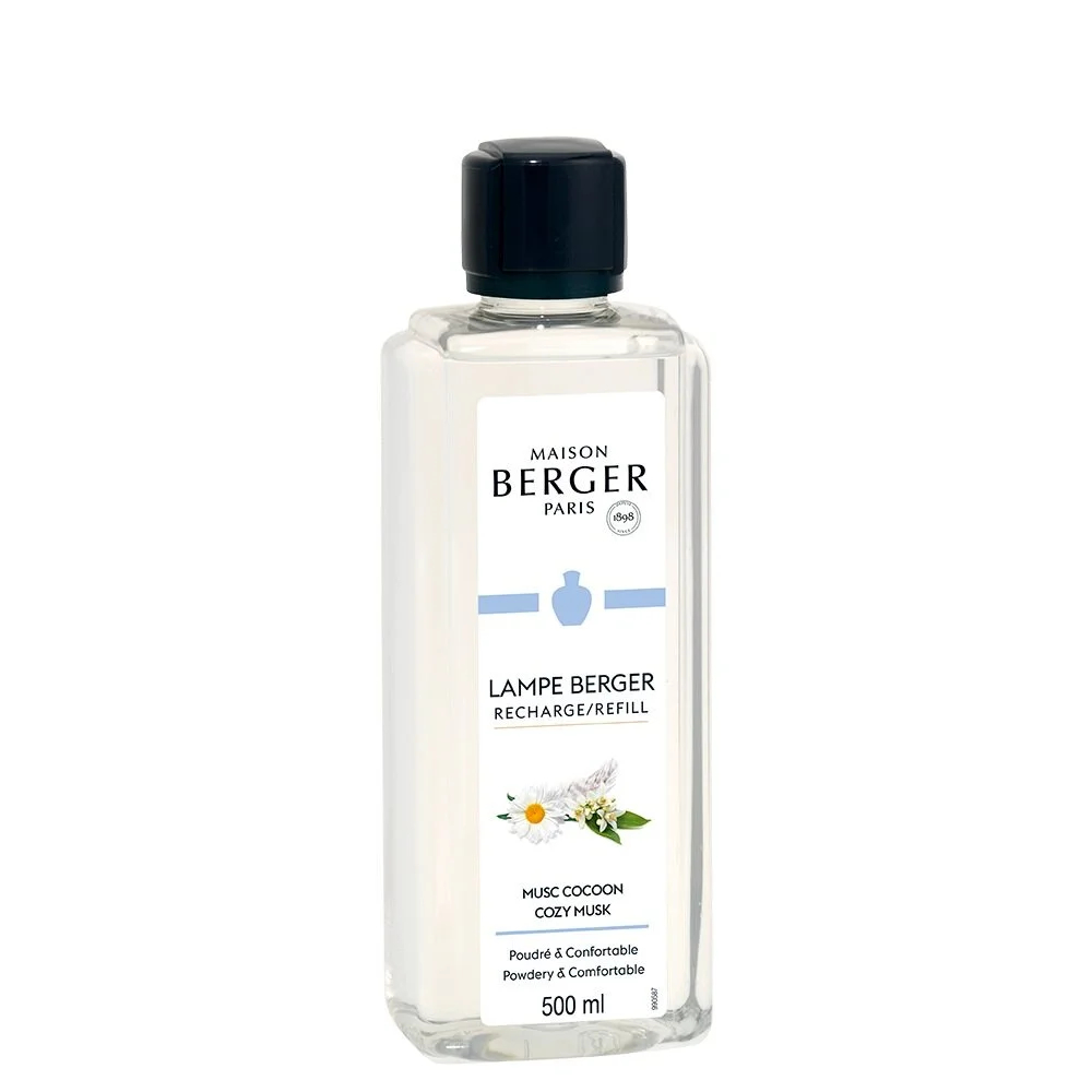 Maison Berger Paris Náplň do katalytickej lampy Cozy Musk (Lampe Recharge/Refill) 500 ml