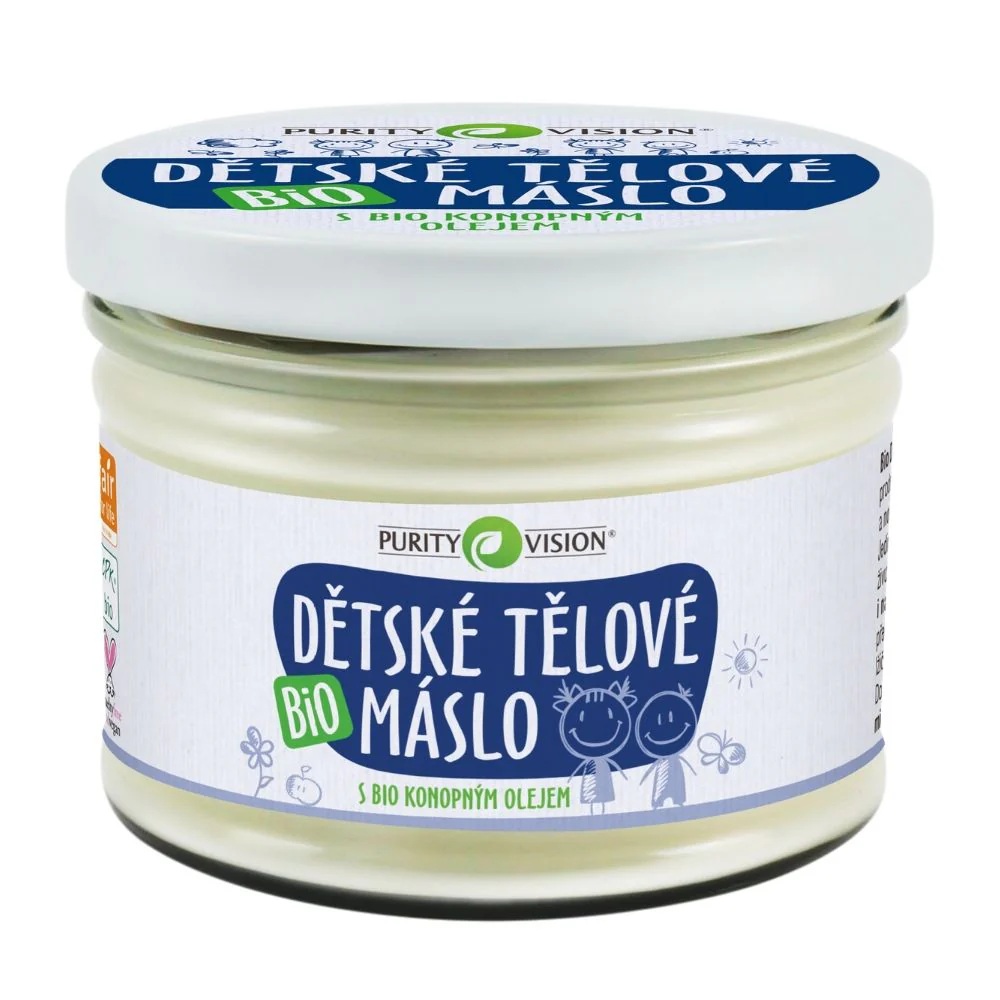 Purity Vision Bio Detské telové maslo 350 ml