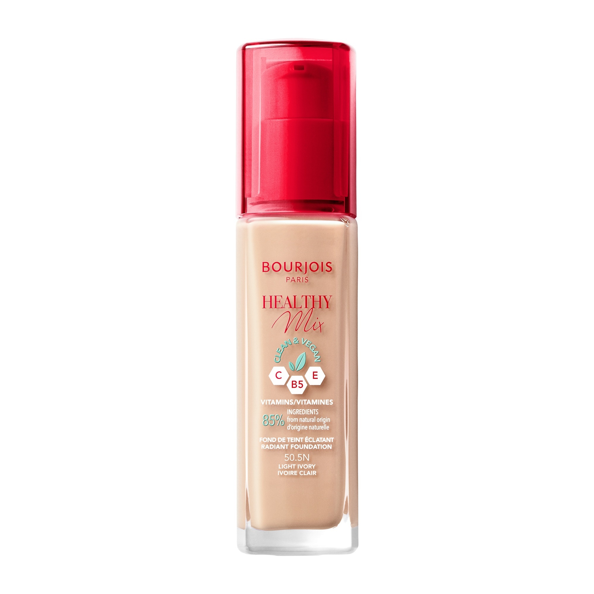 Bourjois Rozjasňujúci make-up Healthy Mix Radiant Foundation 30 ml 50.5N Light Ivory