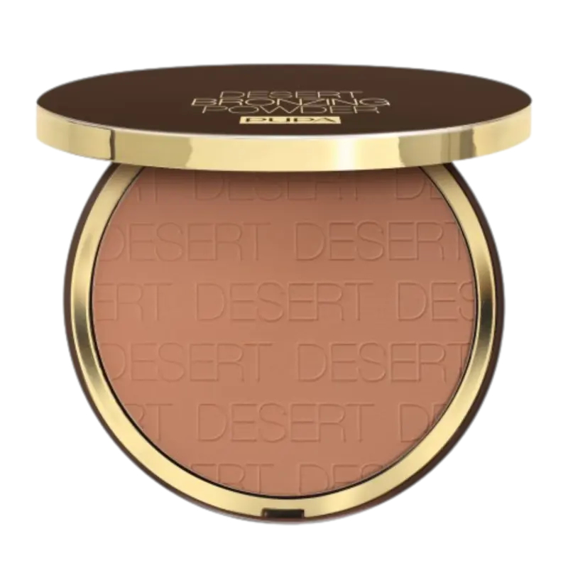 PUPA Milano Kompaktný bronzujúci púder Desert (Bronzing Powder) 30 g 002 Honey Gold