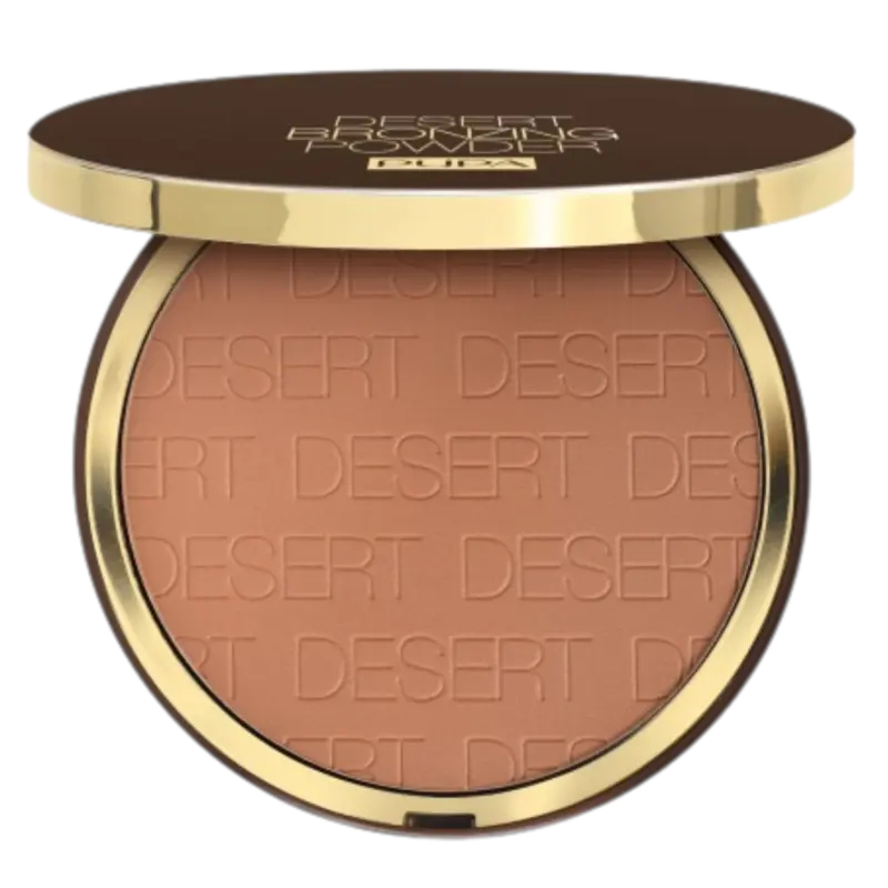 PUPA Milano Kompaktný bronzujúci púder Desert (Bronzing Powder) 30 g 006 Cocoa Matt