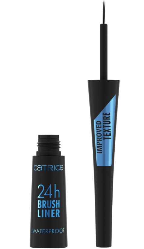 Catrice Vodeodolné tekuté očné linky 24h (Brush Liner) 3 ml 10 Black
