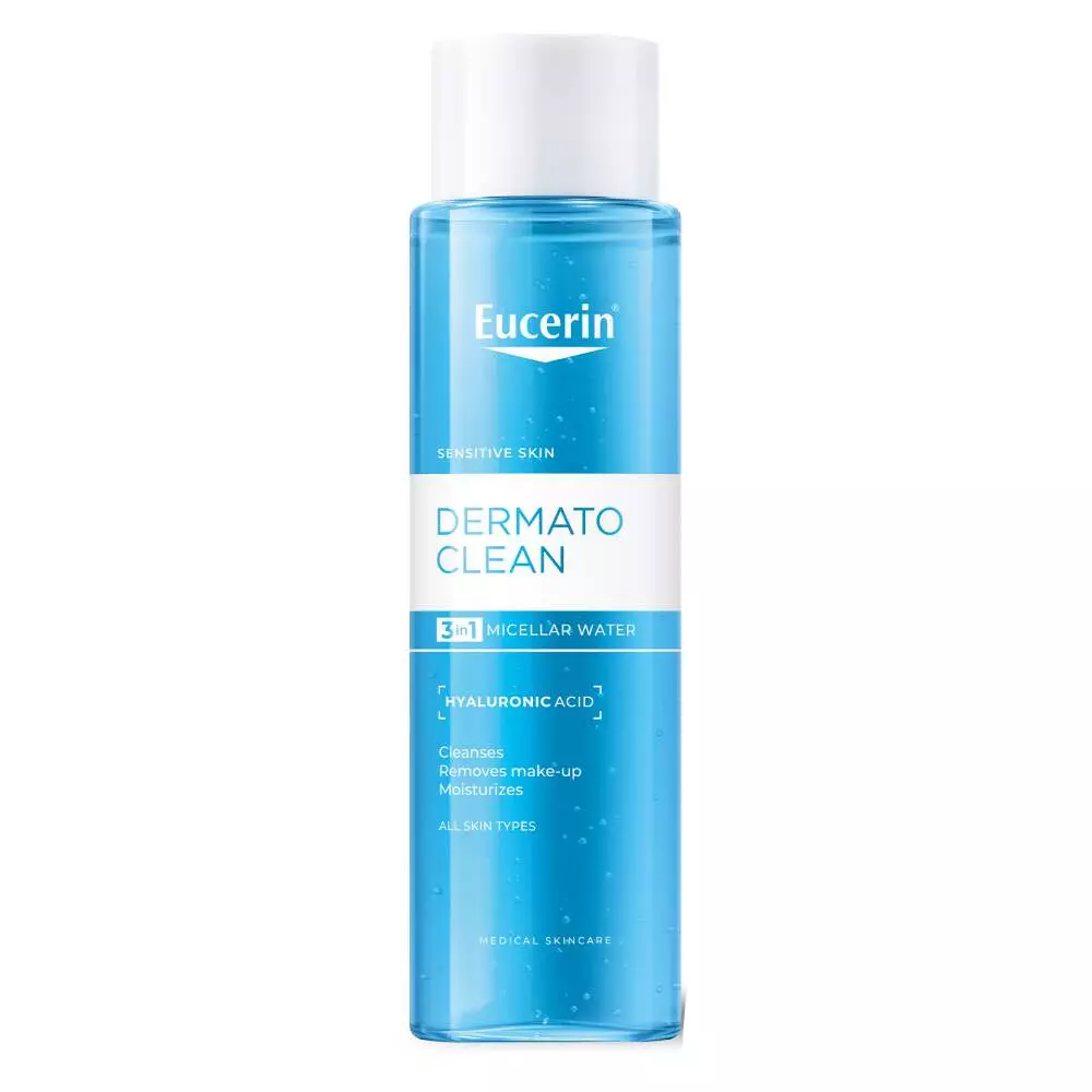 Čisticí micelární voda 3 v 1 DermatoCLEAN (Micellar Water) 400 ml
