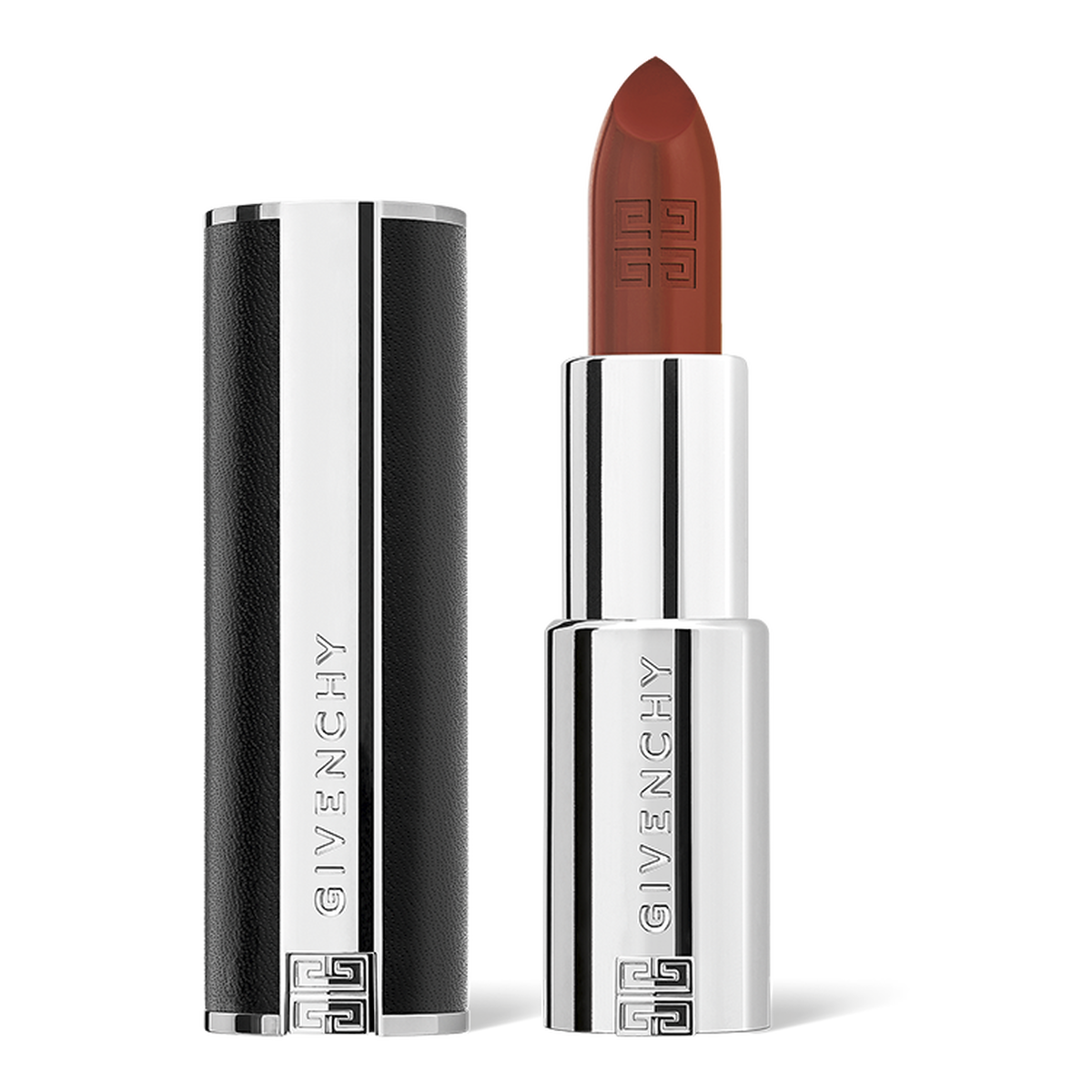 Givenchy Dlhotrvajúci rúž Interdit Intense Silk ( Lips tick ) 3,4 g N501 Brun Epice