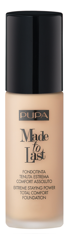 PUPA Milano Dlhotrvajúci tekutý make-up SPF 10 Made To Last ( Total Comfort Foundation) 30 ml 050 Sand