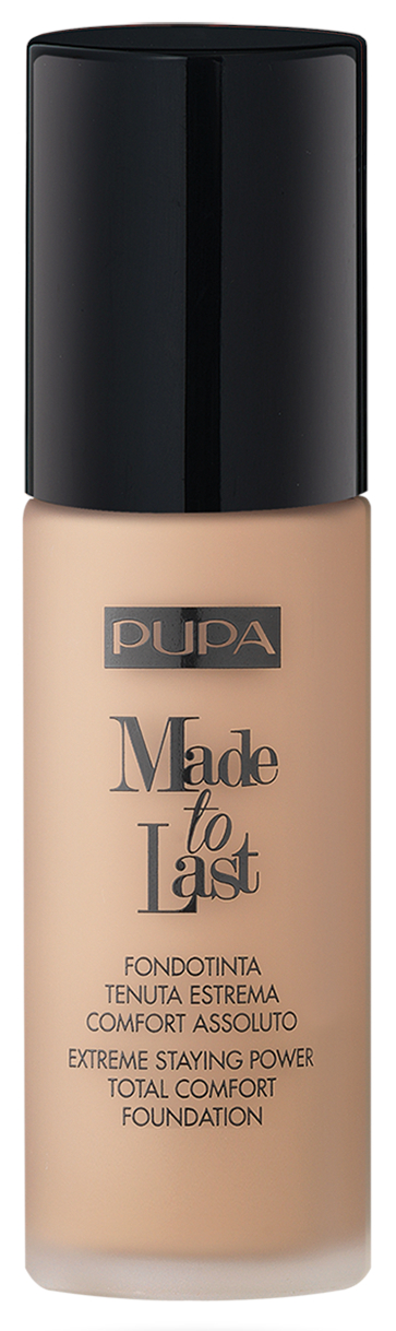 PUPA Milano Dlouhotrvající tekutý make-up SPF 10 Made To Last (Total Comfort Foundation) 30 ml 055 Cinnamon Beige