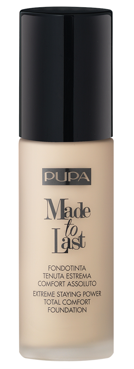 PUPA Milano Dlhotrvajúci make-up SPF 10 Made To Last Foundation 30 ml 001 Light Ivory
