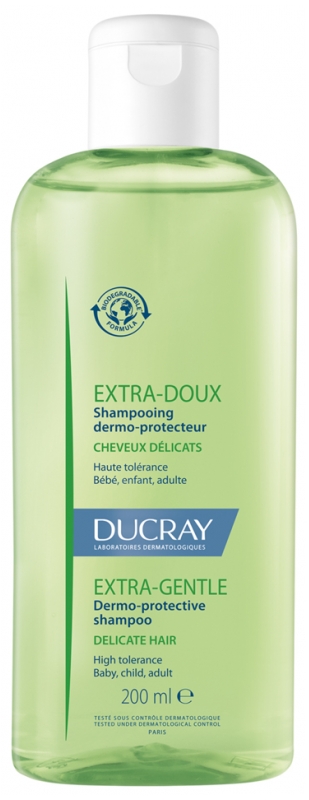 Ducray Jemný šampon pro časté mytí vlasů Extra-Gentle (Dermo-Protective Shampoo) 200 ml