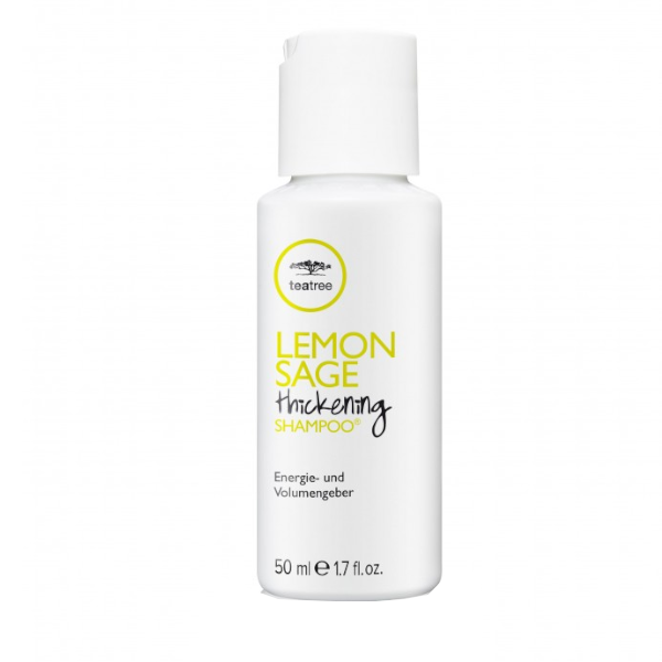 Paul Mitchell Energizující šampon pro slabé vlasy Tea Tree (Lemon Sage Thickening Shampoo) 50 ml