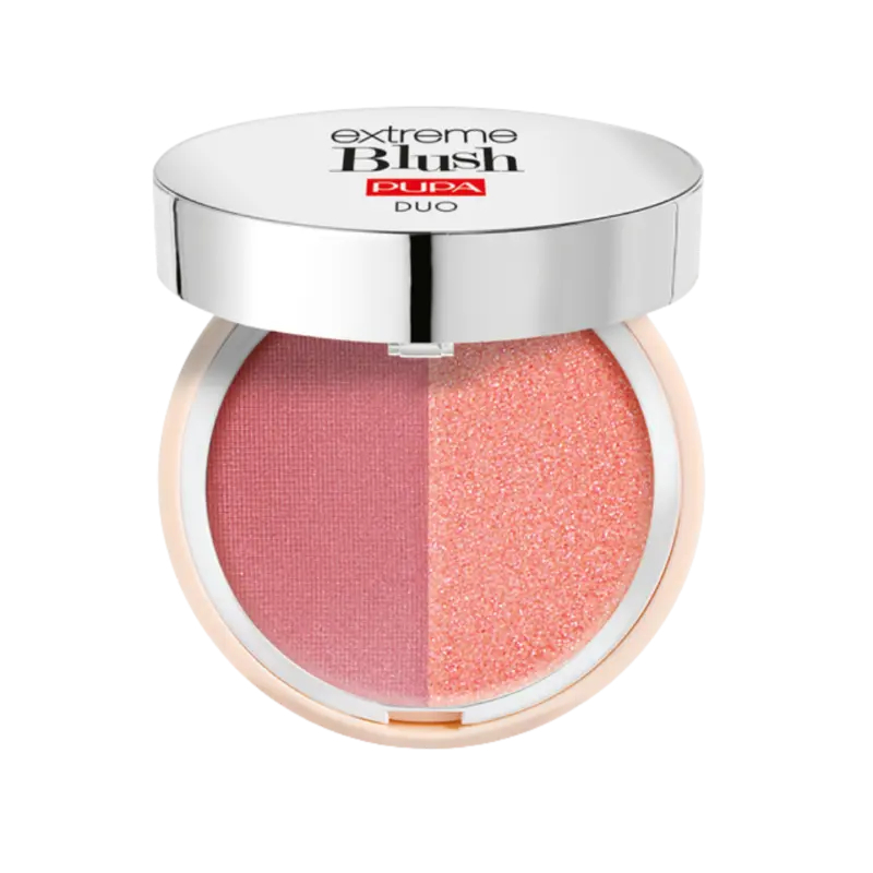 Levně PUPA Milano Tvářenka Extreme Blush Duo 4 g 110 Radiant Amaranth - Glow Watermelon