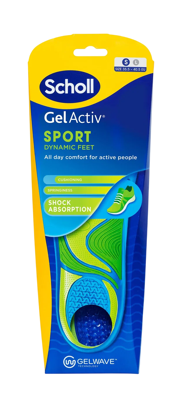 Scholl Gelové vložky do bot GelActiv Sport Insole 1 pár Small