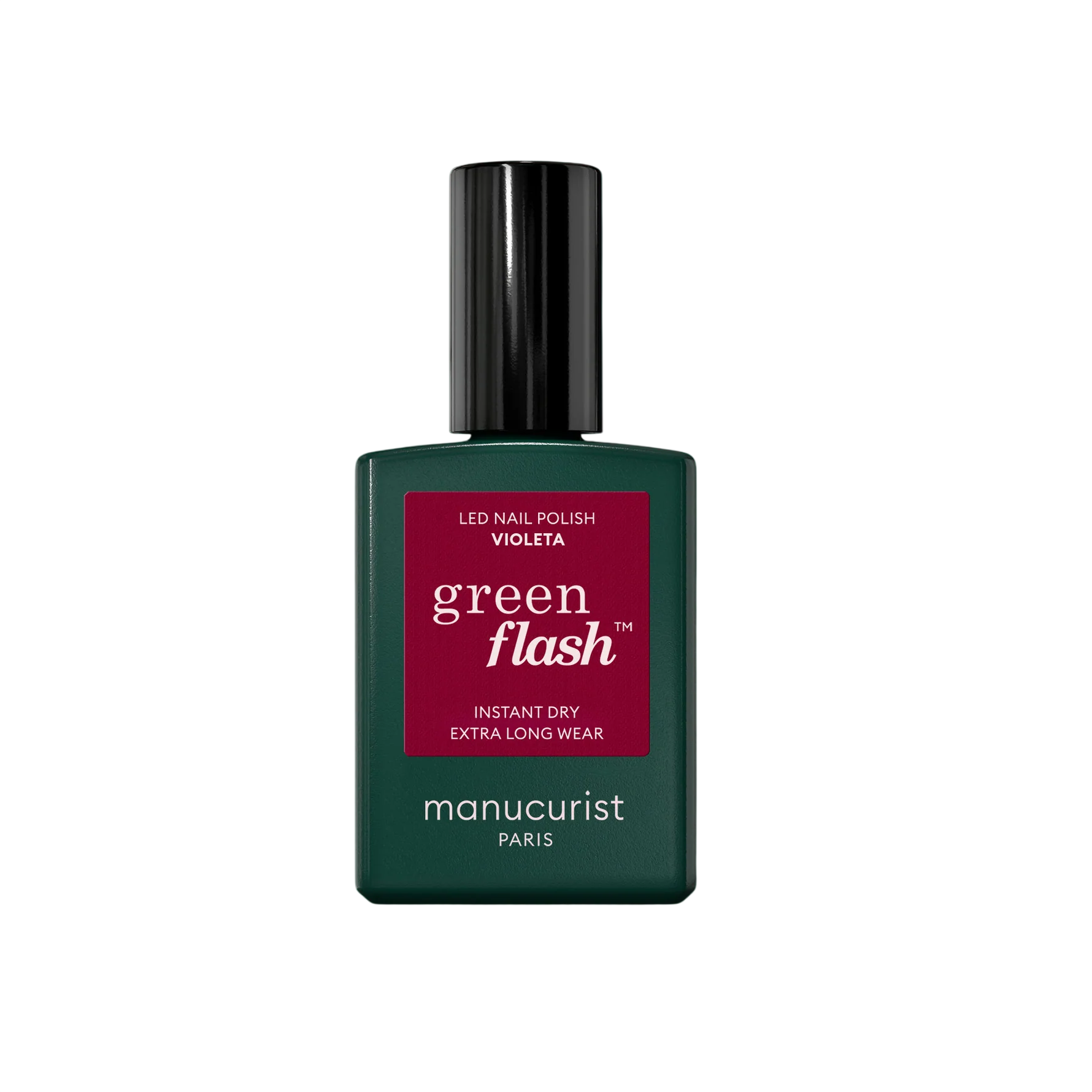 Manucurist Gélový lak na nechty Green Flash ™ LED Nail Polish 15 ml Violeta