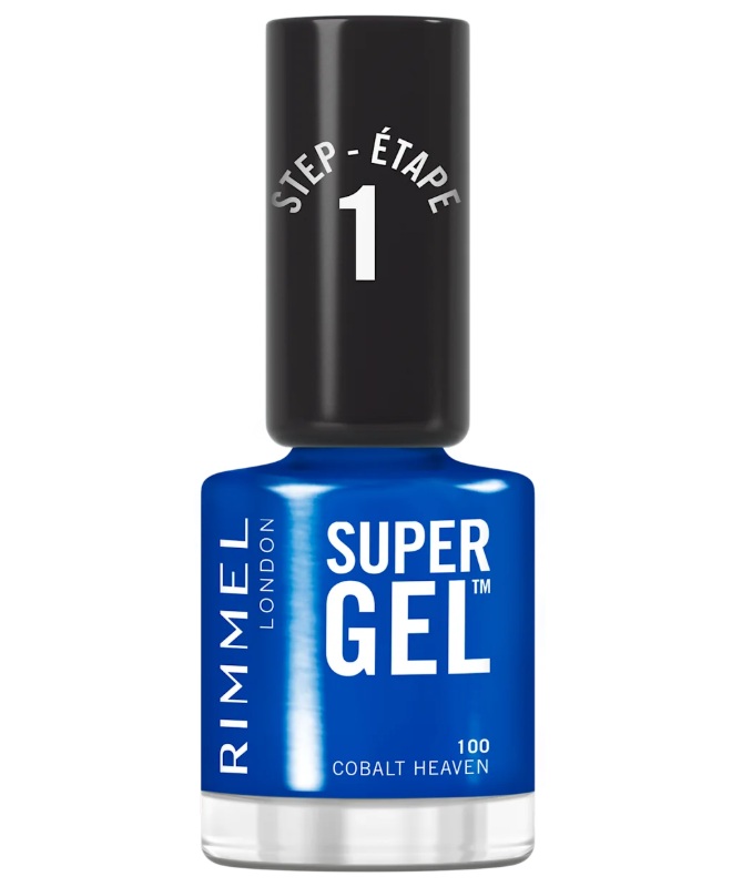 Rimmel Gélový lak na nechty Super Gél (Nail Polish) 12 ml 100 Cobalt Heaven