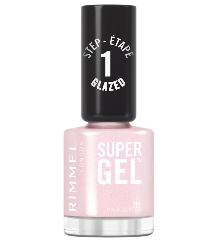Rimmel Gélový lak na nechty Super Gel (Nail Polish) 12 ml 105 Pink Glazed