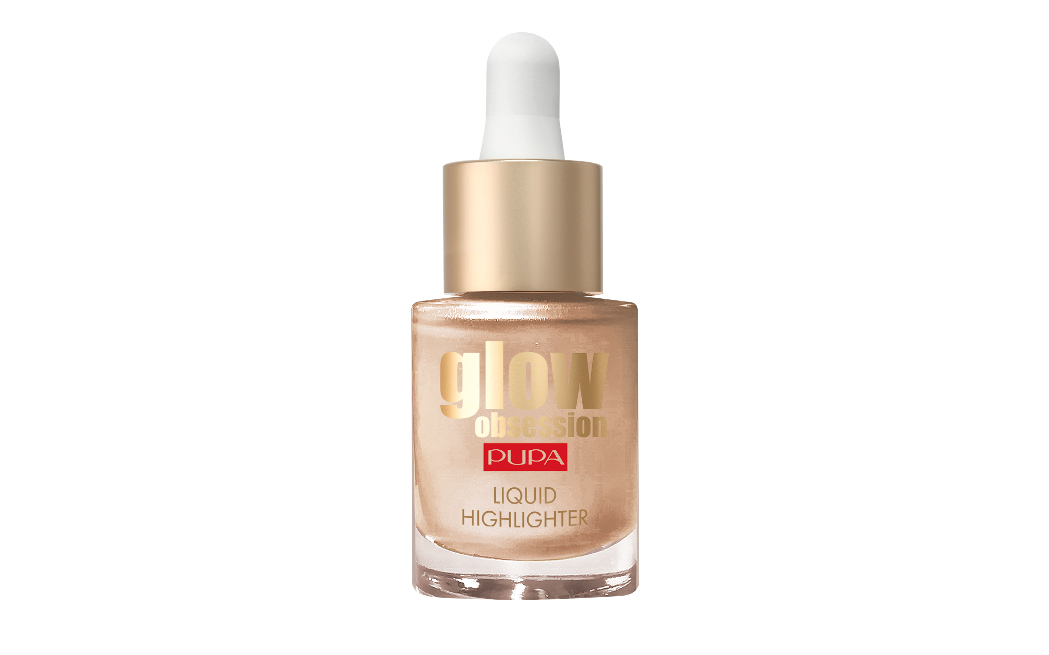 PUPA Milano Tekutý rozjasňovač Glow Obsession (Liquid Highlighter) 13,5 ml 002 Moon Light