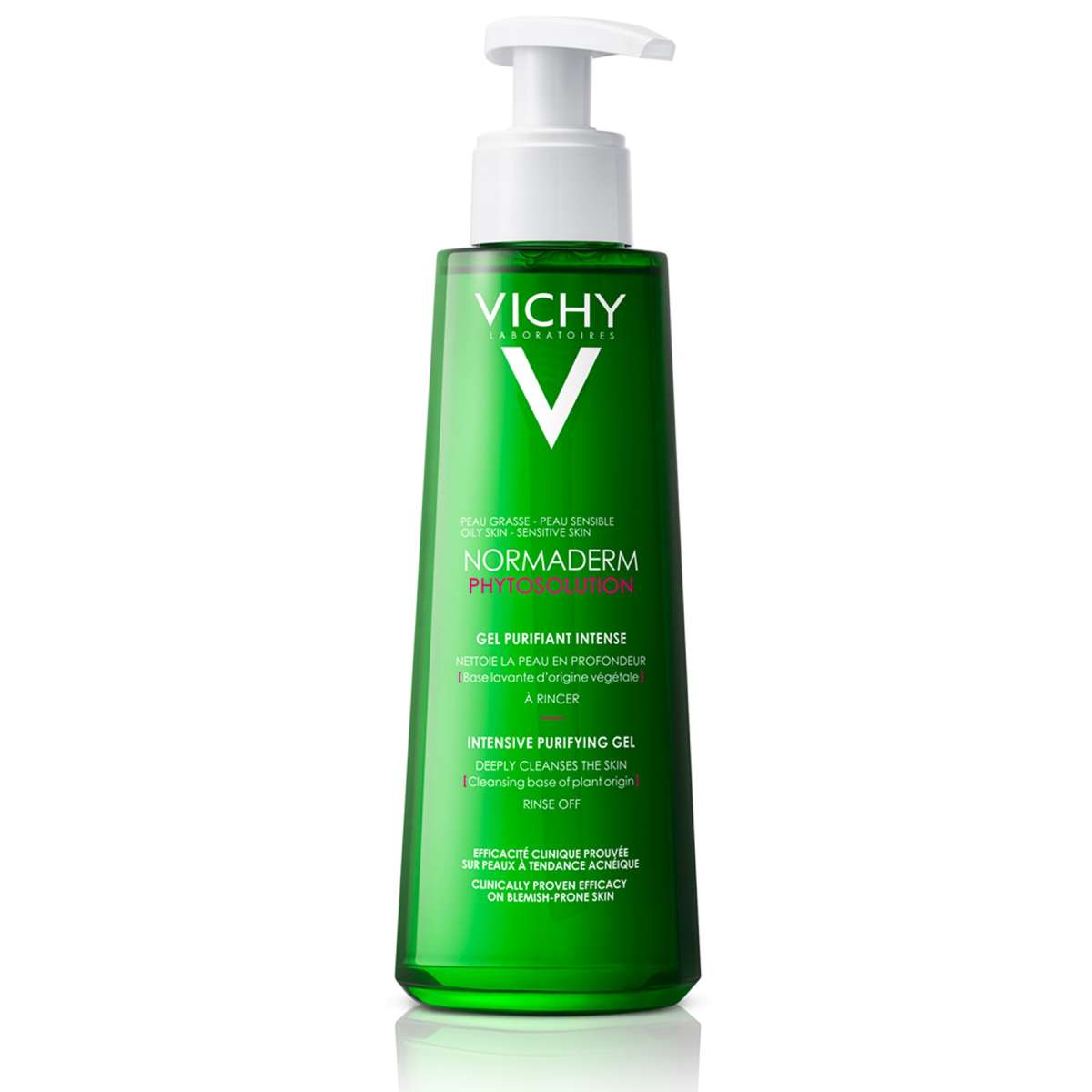 Vichy Hloubkově čisticí gel proti nedokonalostem aknózní pleti Normaderm Phytosolution (Intensive Purifying Gel) 200 ml