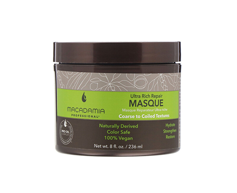 Macadamia Hloubkově regenerační maska pro poškozené vlasy Ultra Rich Repair (Masque) 236 ml