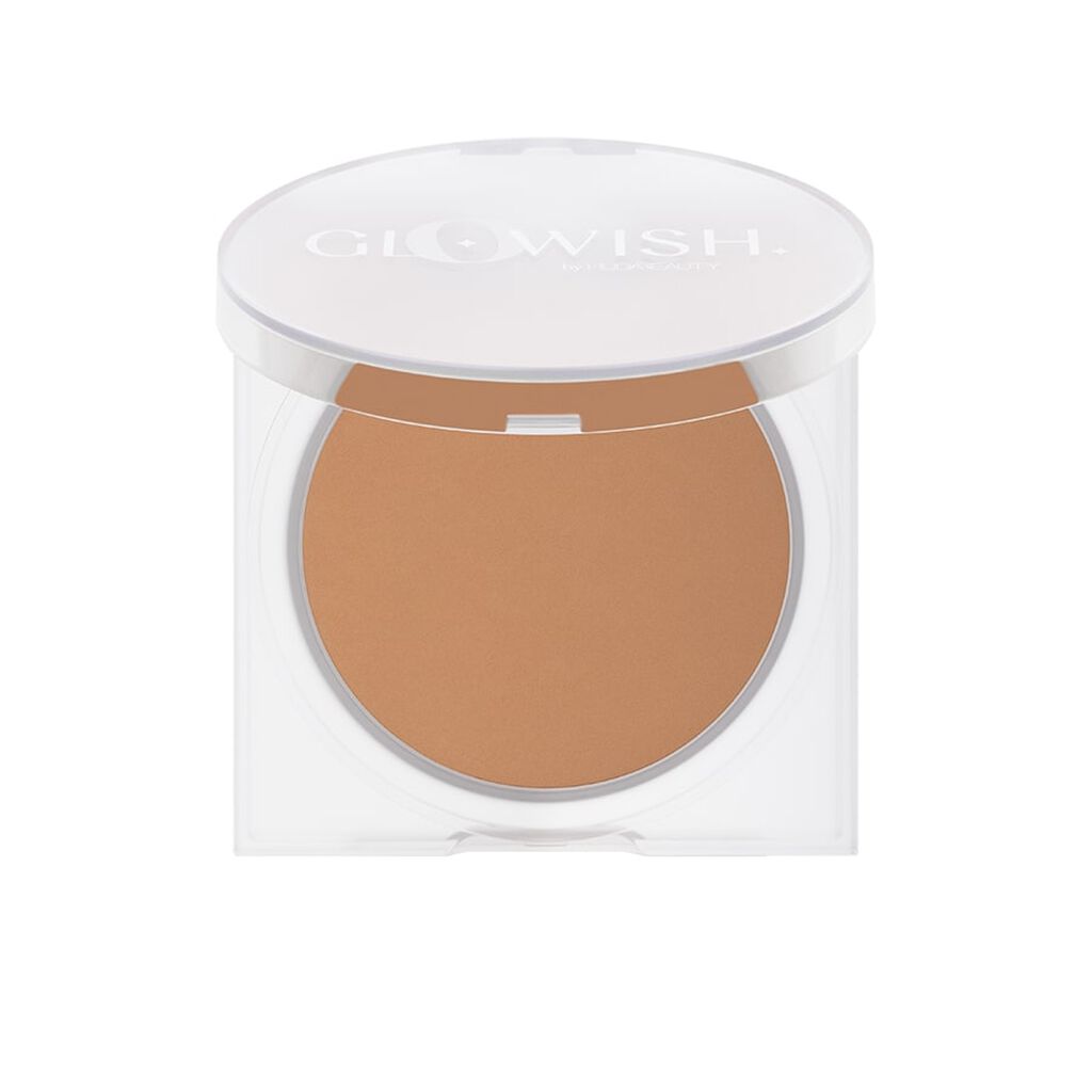 Huda Beauty Rozjasňující pudr GloWish (Luminous Pressed Powder) 10 g 06 Medium Tan