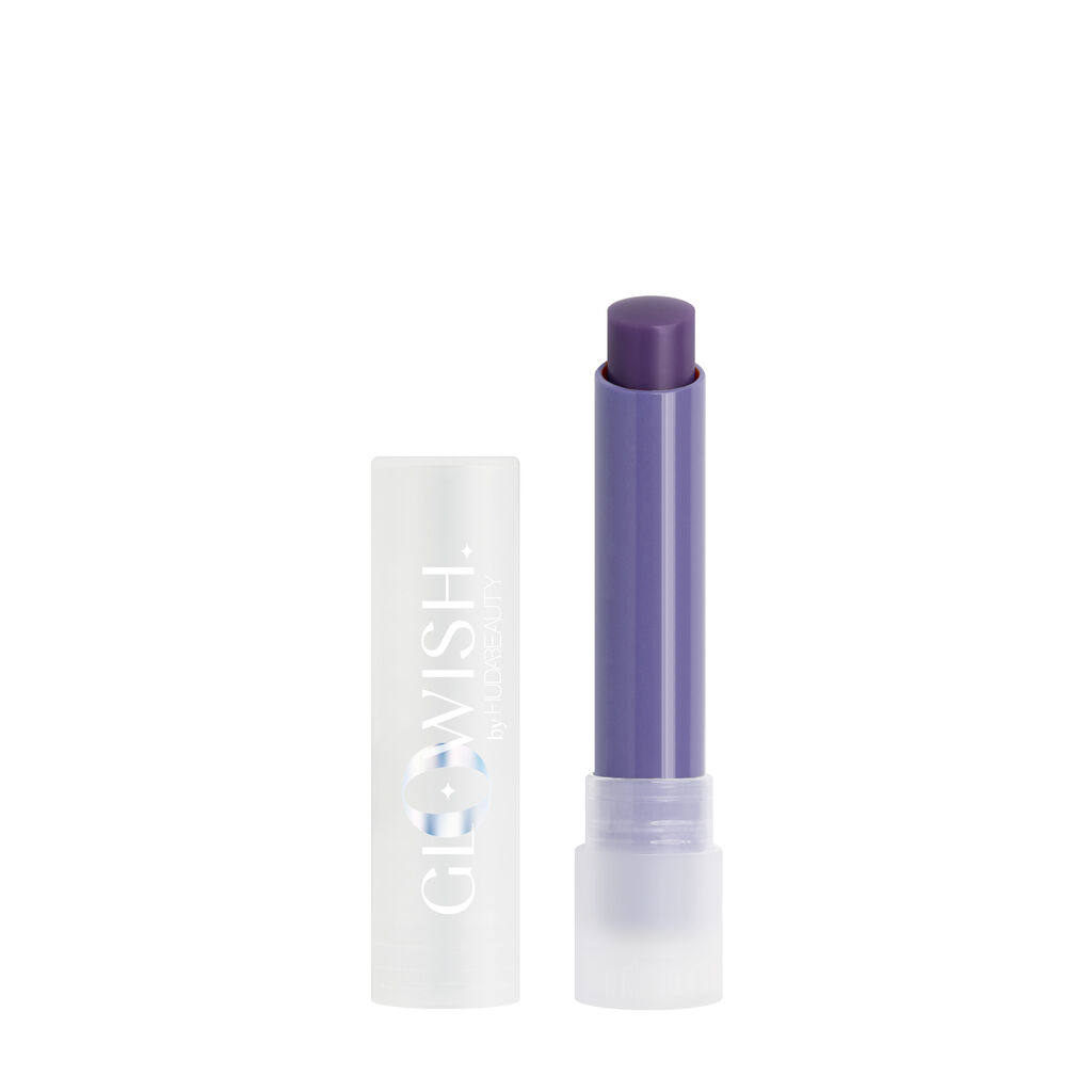 Huda Beauty Balzám na rty GloWish Super Jelly (Lip Balm) 2,5 g Blueberry