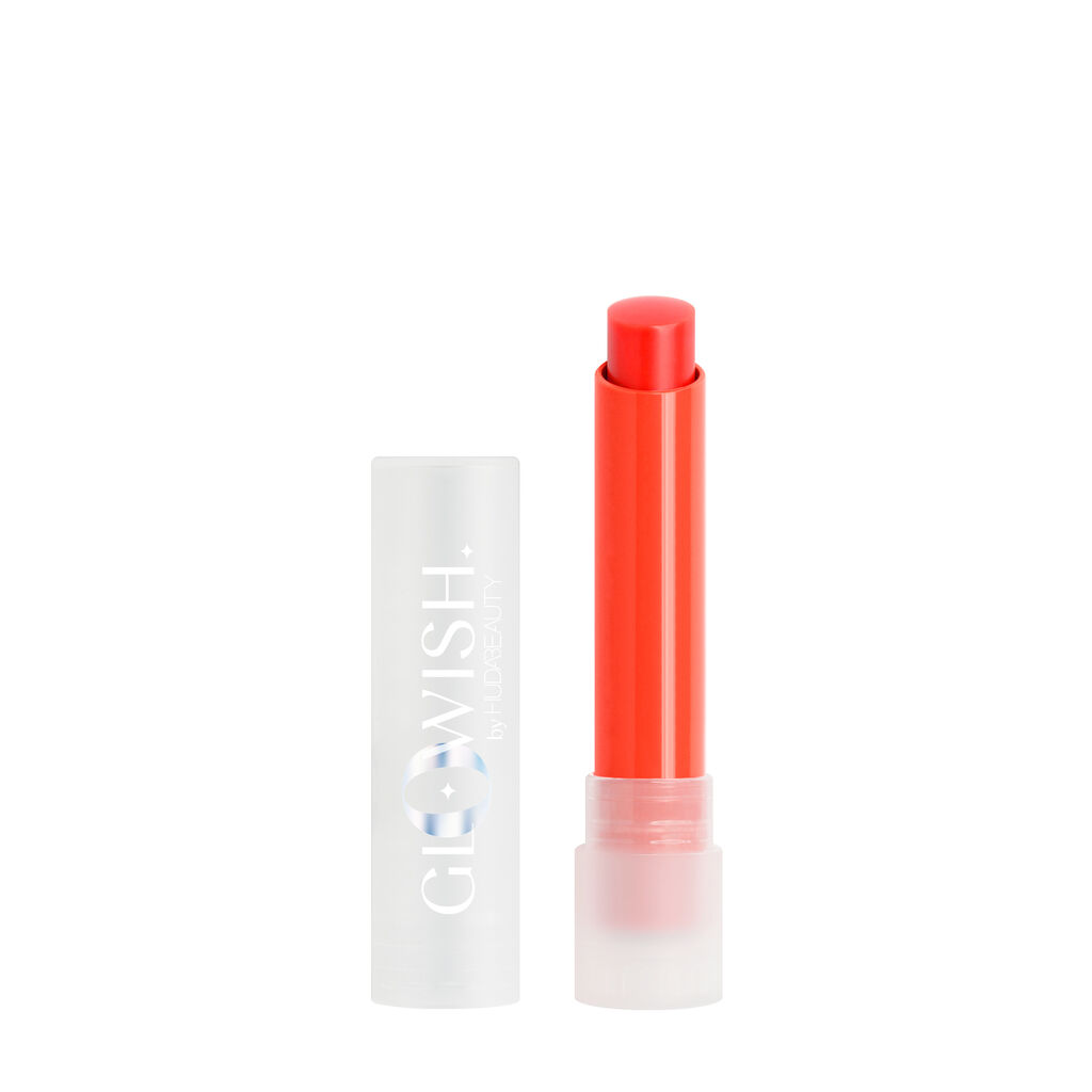 Huda Beauty Balzám na rty GloWish Super Jelly (Lip Balm) 2,5 g Goji