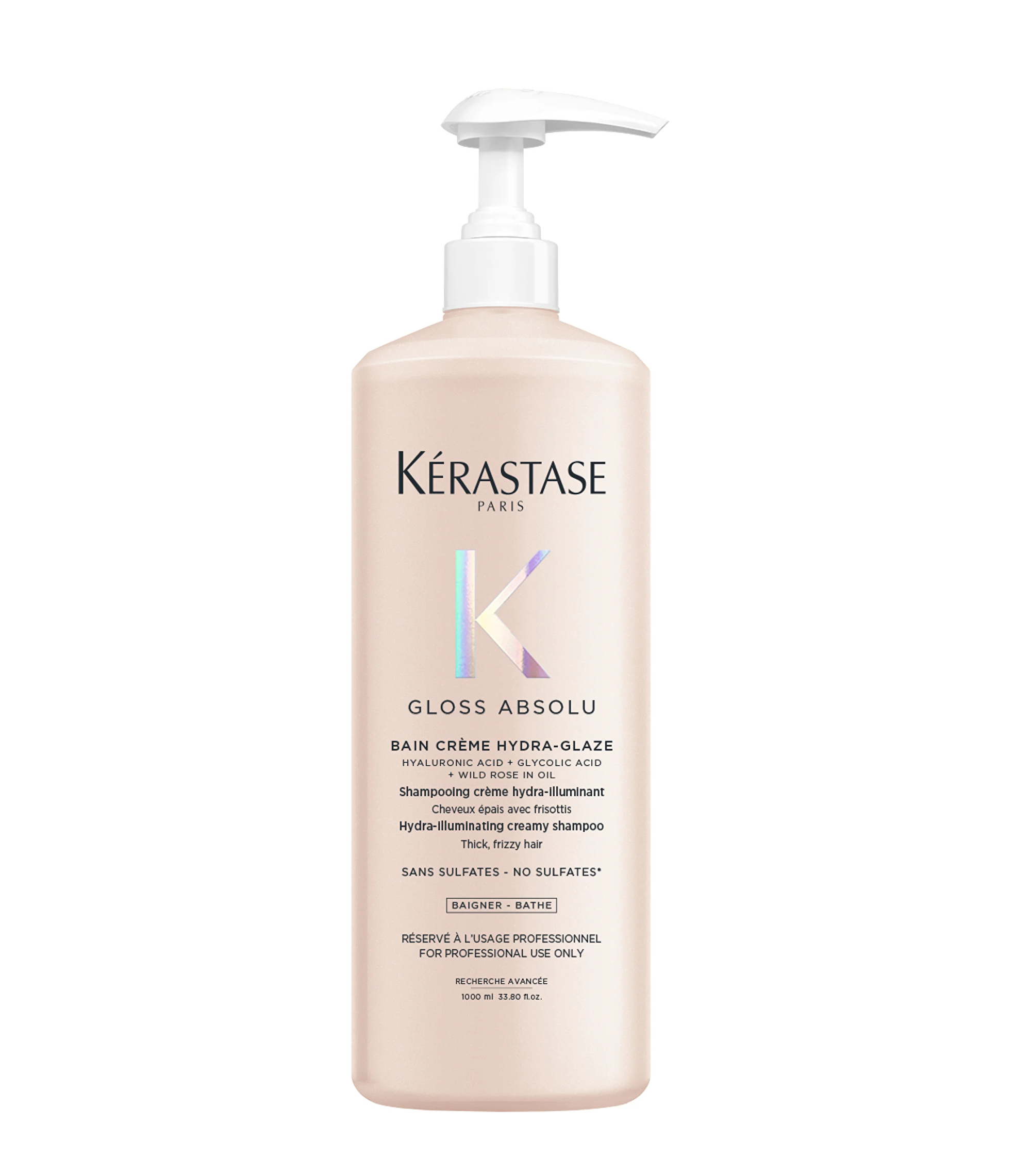 Kérastase Hydratačný a rozjasňujúci šampón Gloss Absolu Creamy Shampoo 1000 ml
