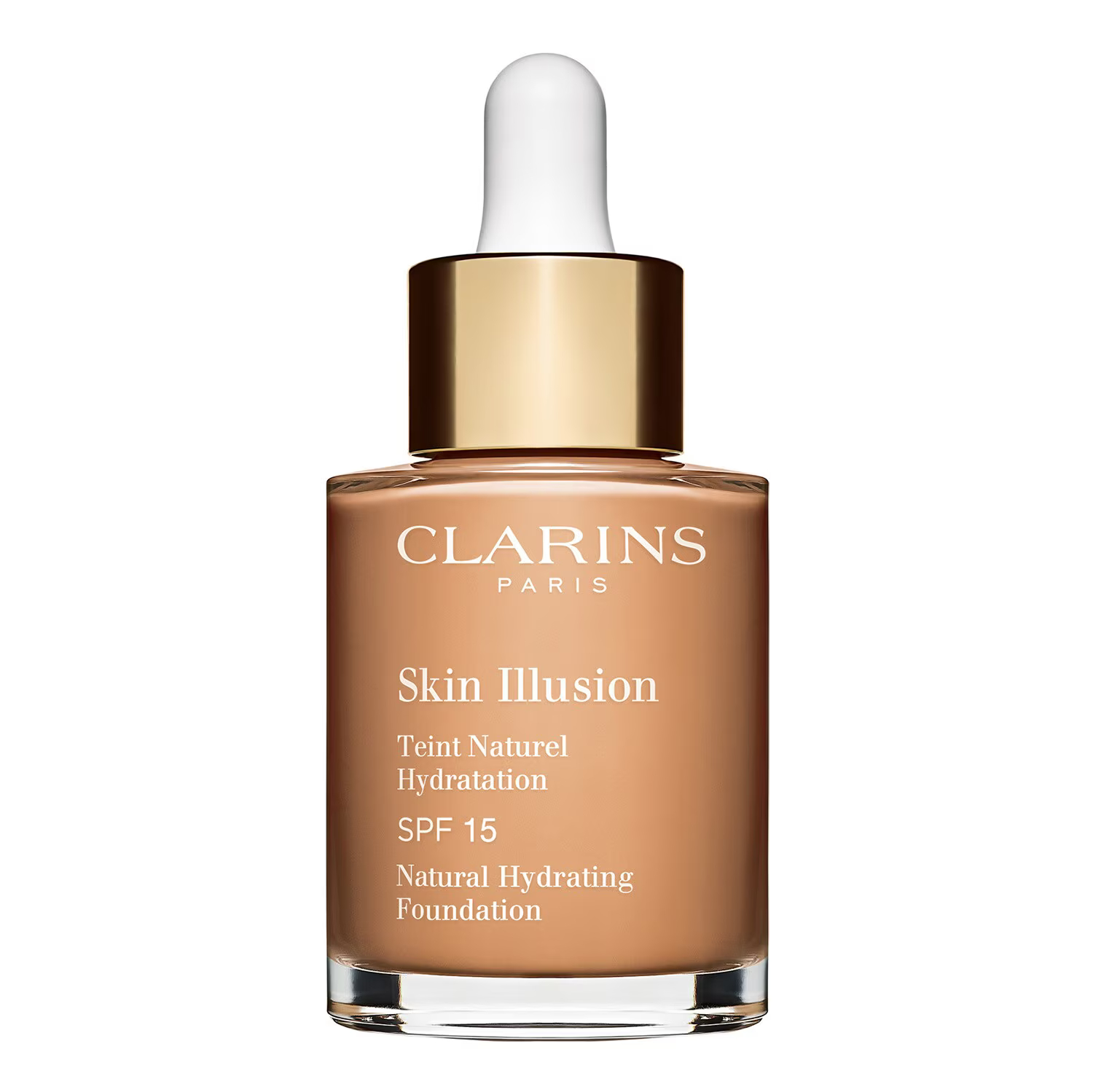 Clarins Hydratační make-up Skin Illusion SPF 15 (Natural Hydrating Foundation) 30 ml 108.5 Cashew