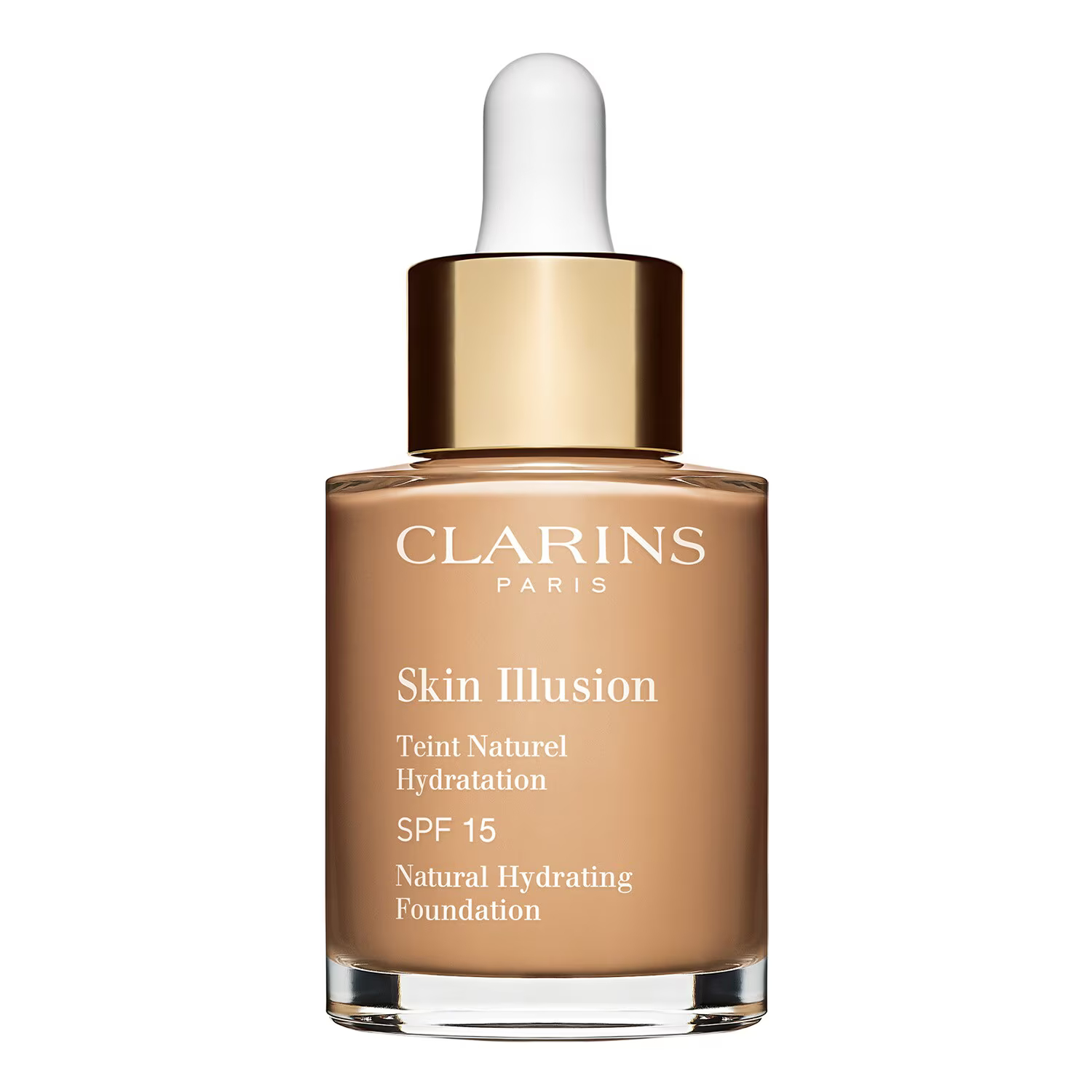 Clarins Hydratačný make-up Skin Illusion SPF 15 (Natural Hydrating Foundation) 30 ml 110 Honey